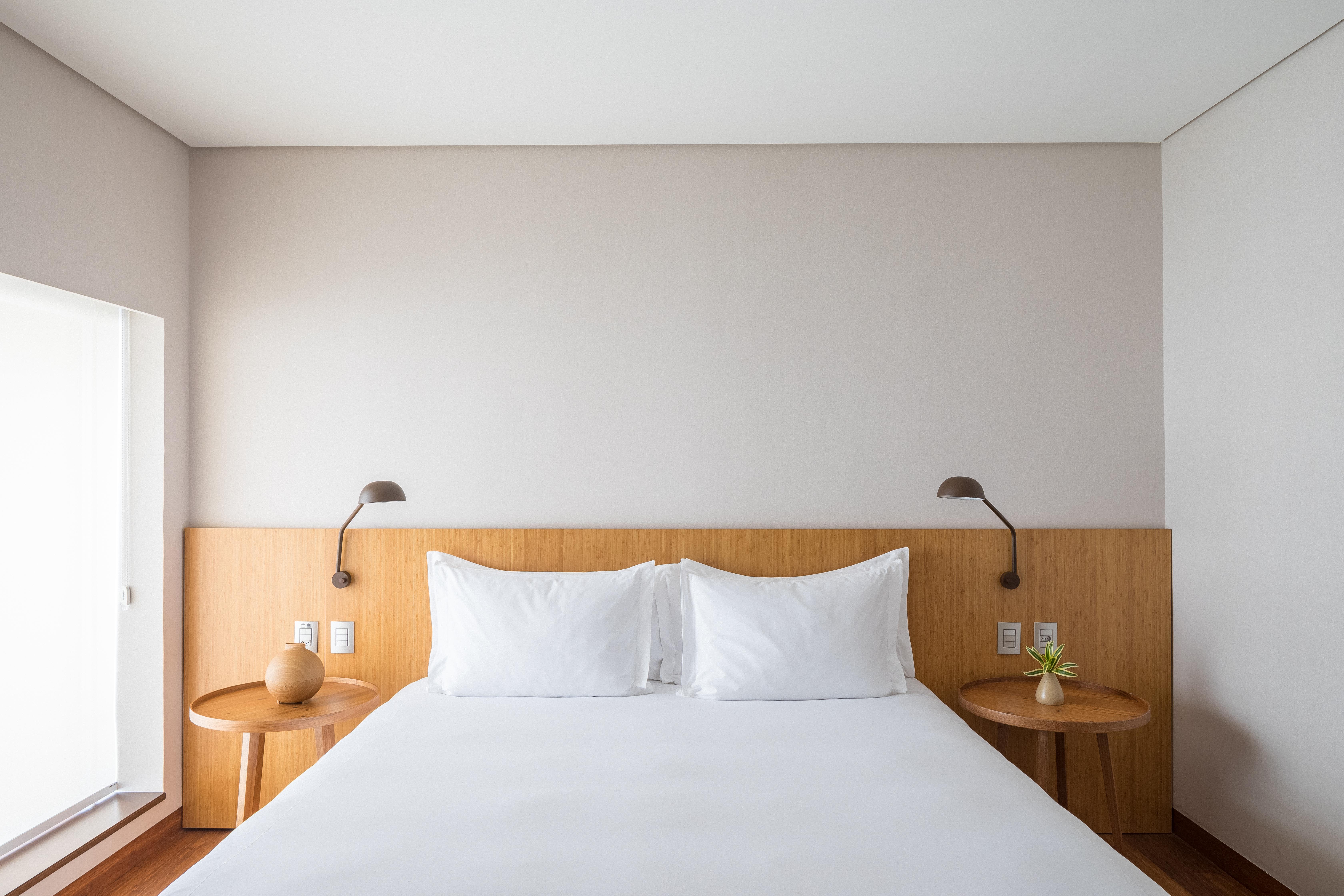 B Hotel Brasília Eksteriør billede A bedroom at the hotel
